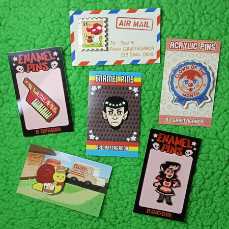Pins - Original and Star Trek