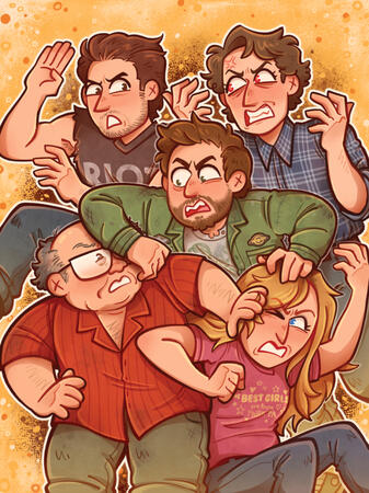 Print - Always Sunny in Philadelphia