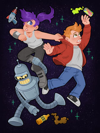Print - Futurama